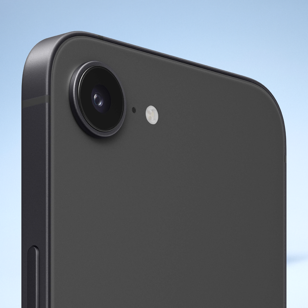 Apple iPhone 17e Black with A19 chip and MagSafe wireless charging #color_black